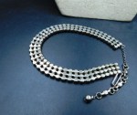 small rhinestone necklace back